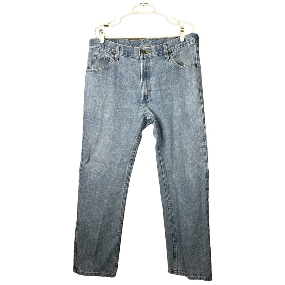 Men’s Wrangler’s 'Five Star Premium Regular Fit' Blue Jean Denim Size 36x30